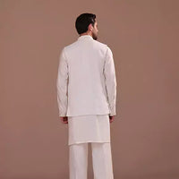 Mheer – Off White Shawl Shalwar Kameez