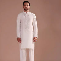 Mheer – Off White Shawl Shalwar Kameez