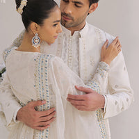 SELENE – IVORY WITH SILVER