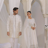 SELENE – IVORY WITH SILVER