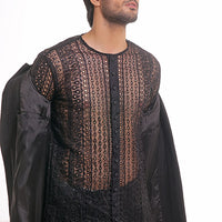 RAVEN – BLACK LONG PRINCE COAT