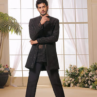 RAVEN – BLACK LONG PRINCE COAT