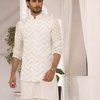 Afshin - White Waistcoat