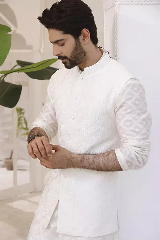 Safet - White Waistcoat