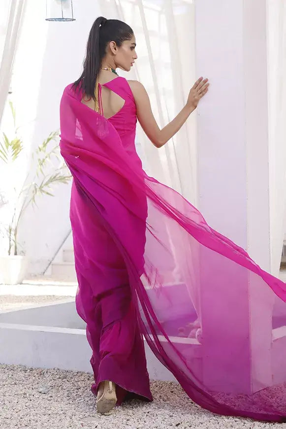 Esmee - Hot Pink Ombre