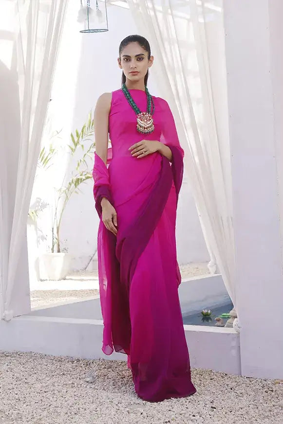 Esmee - Hot Pink Ombre