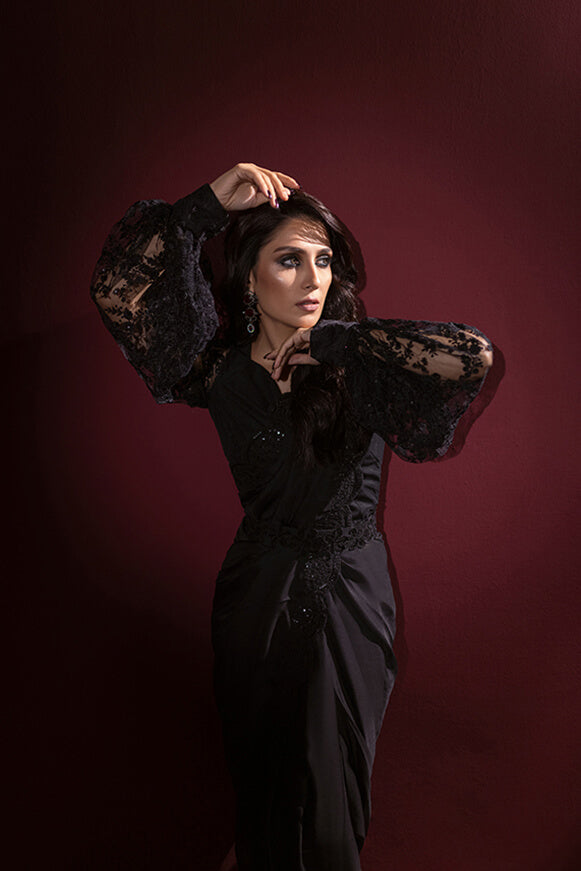 Black Saree