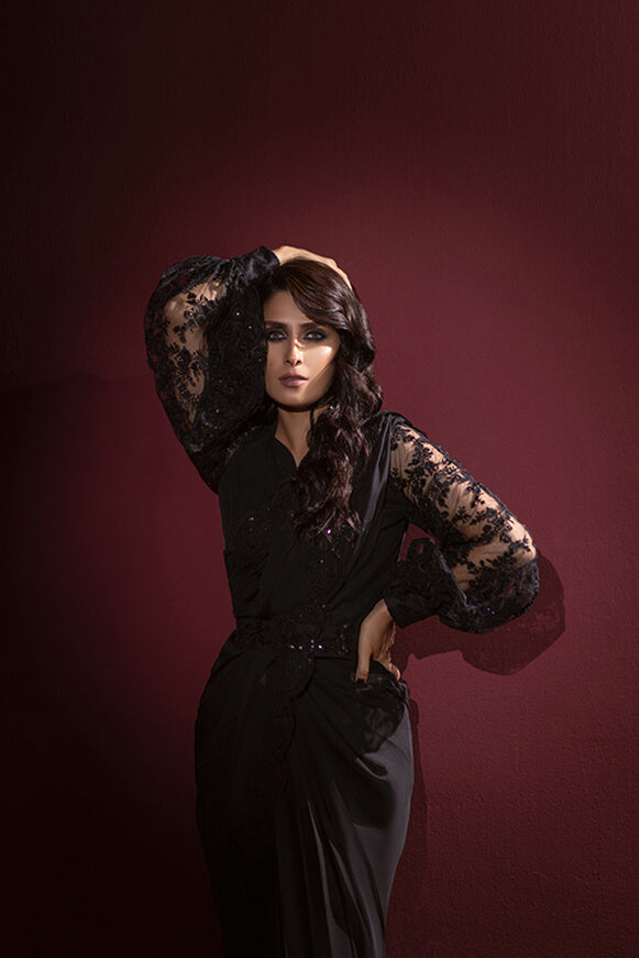 Black Saree
